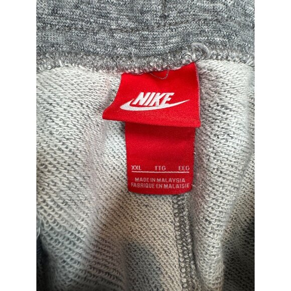 Nike Legacy Jogger Pants Carbon Heather Gray Jersey Sweatpants 805150 Men's XXL - Picture 7 of 11